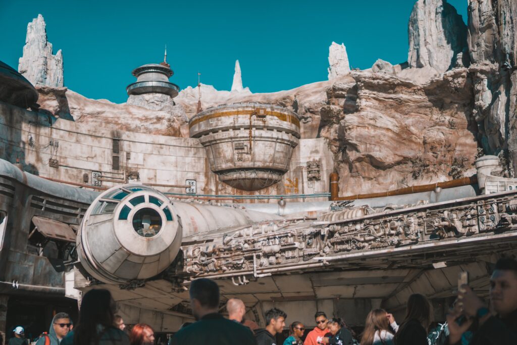 Star Wars Attraction At Disneyland Park