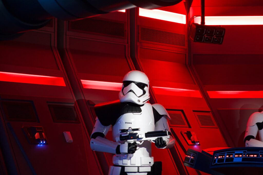 Star Wars Attraction At Disneyland Park