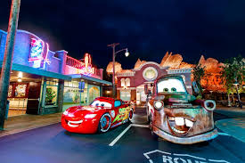 Cars Attraction At Disneyland
