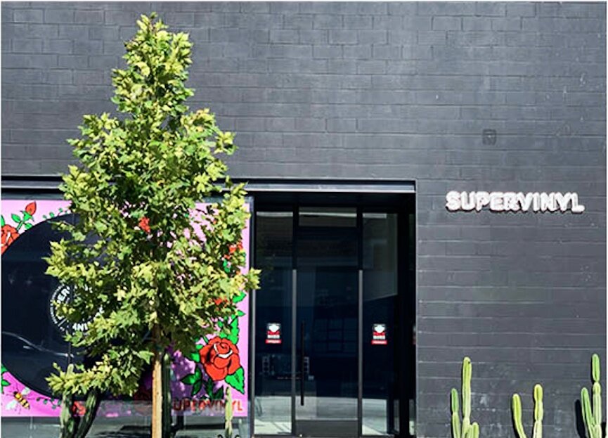  Supervinyl Record Store On Sycamore Avenue Los Angeles